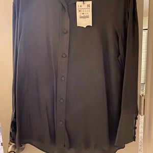 Zara button down shirt